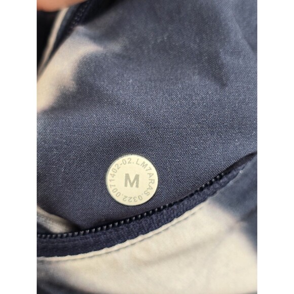 Lululemon T.H.E. Linerless Short 9" Indigo Ice Print Blue Multi Size M Mens - Picture 5 of 5